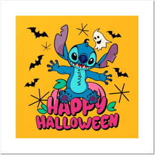 Halloween Stitch Posters and Art